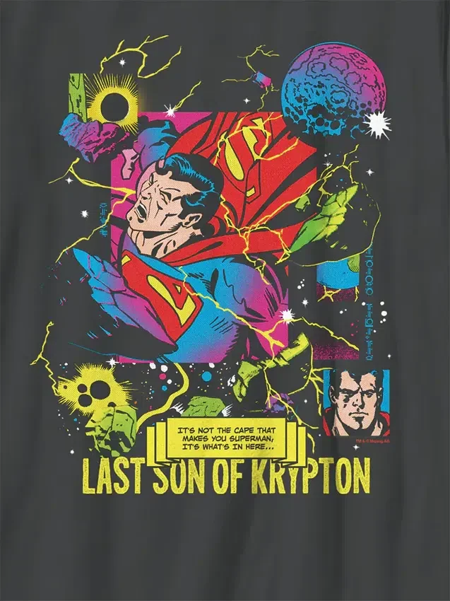 Παιδικό T-shirt με σχέδιο «Superman: Son of Krypton»