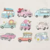 Παιδικό T-shirt με σχέδιο «Trucks and Cars»