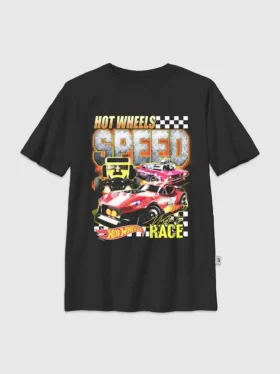 Παιδικό T-shirt με το σχέδιο «Speed» της Hot Wheels