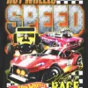 Παιδικό T-shirt με το σχέδιο «Speed» της Hot Wheels