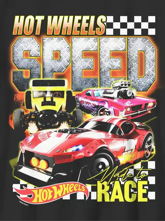 Παιδικό T-shirt με το σχέδιο «Speed» της Hot Wheels