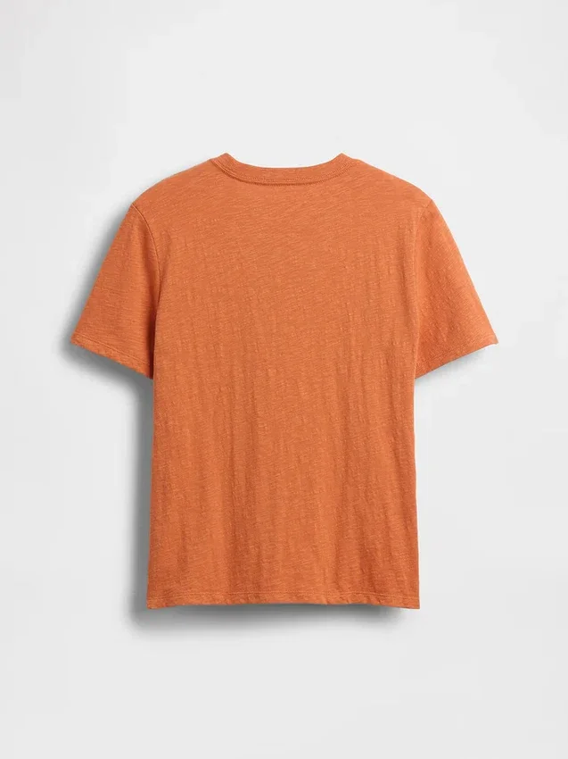 Παιδικό T-shirt με τσέπη από βιολογικό βαμβάκι