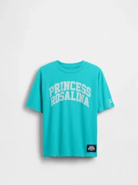 Παιδικό T-shirt Super Mario με χαλαρή γραμμή και γραφικά