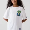 Παιδικό T-shirt Super Mario με χαλαρή γραμμή και γραφικά