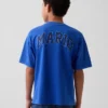 Παιδικό T-shirt Super Mario με χαλαρή γραμμή και γραφικά