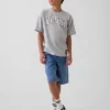 Παιδικό T-shirt Super Mario με χαλαρή γραμμή και γραφικά