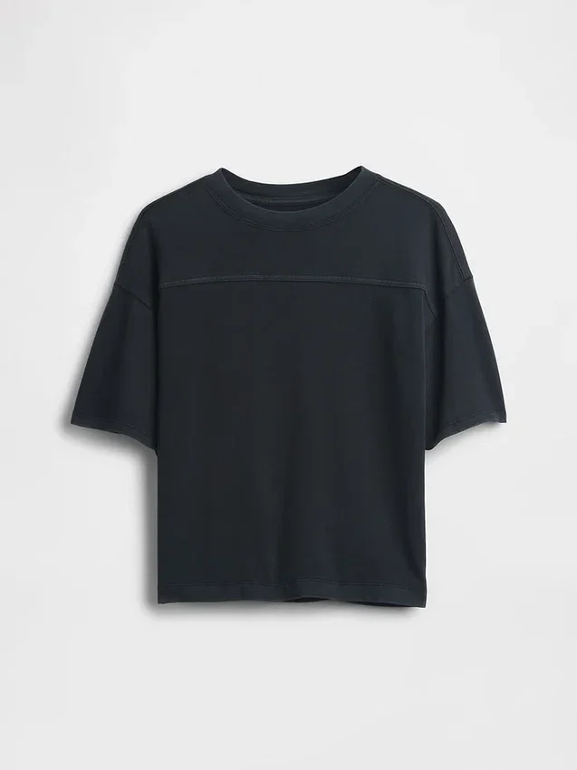 Παιδικό T-shirt βαρέως βάρους με ραφές