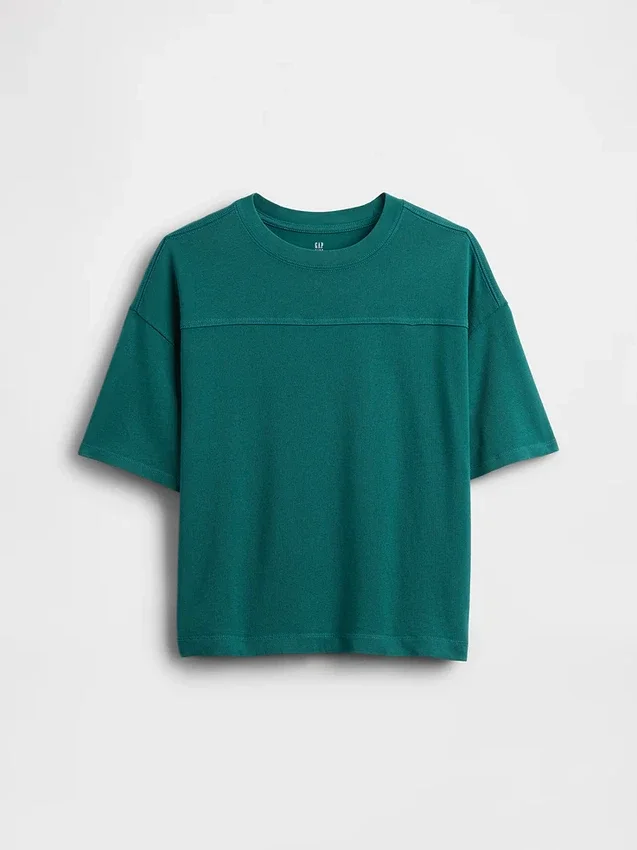 Παιδικό T-shirt βαρέως βάρους με ραφές