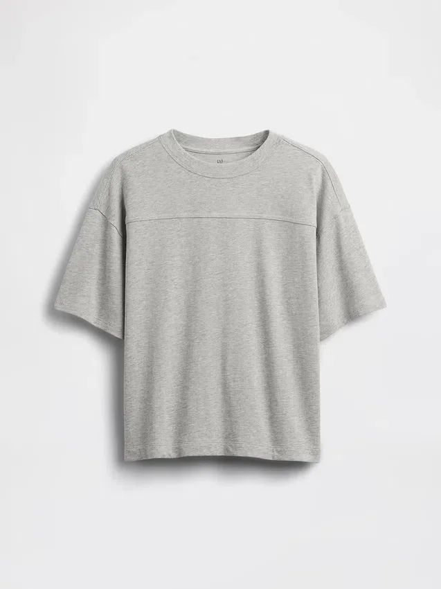 Παιδικό T-shirt βαρέως βάρους με ραφές