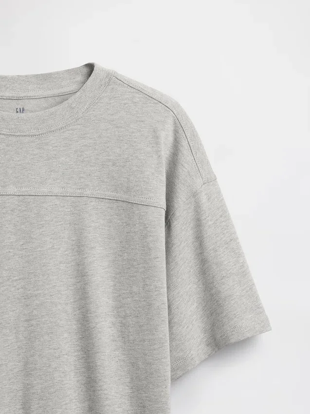 Παιδικό T-shirt βαρέως βάρους με ραφές