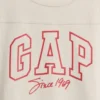 Παιδικό βαρύ oversize T-shirt με υπερμεγέθη γραμμή λογότυπου