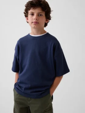 Παιδικό βαρύ oversized T-shirt
