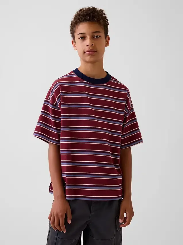 Παιδικό βαρύ oversized T-shirt