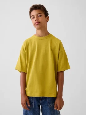 Παιδικό βαρύ oversized T-shirt