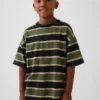 Παιδικό βαρύ oversized T-shirt