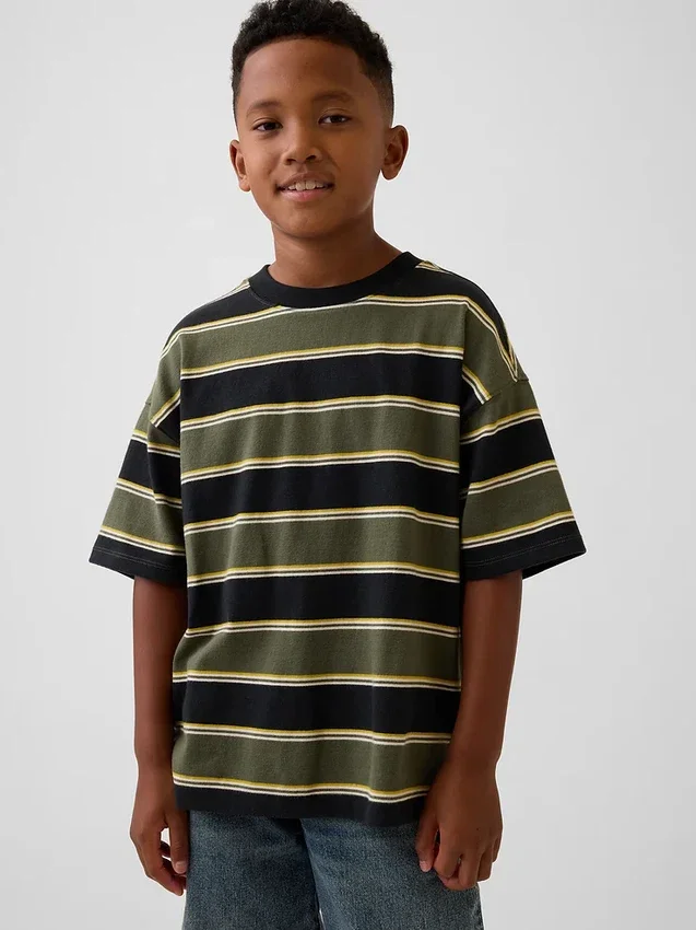 Παιδικό βαρύ oversized T-shirt
