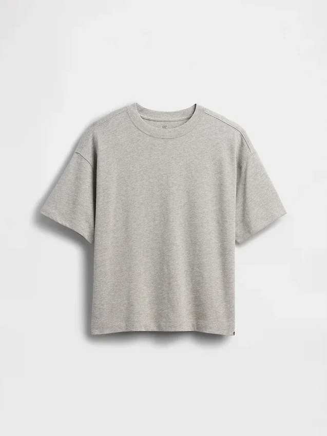 Παιδικό βαρύ oversized T-shirt