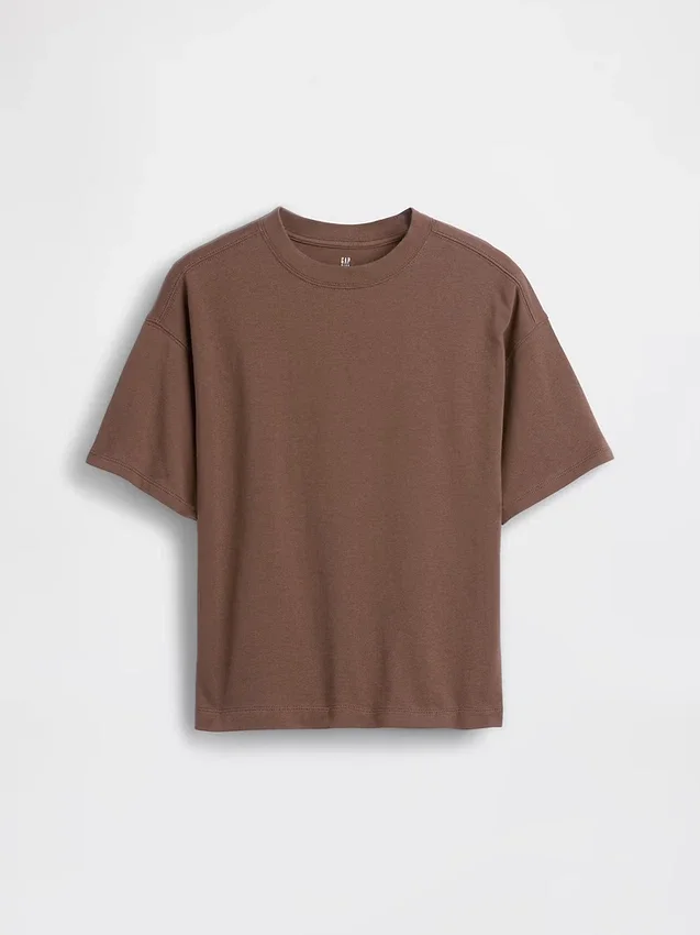 Παιδικό βαρύ oversized T-shirt