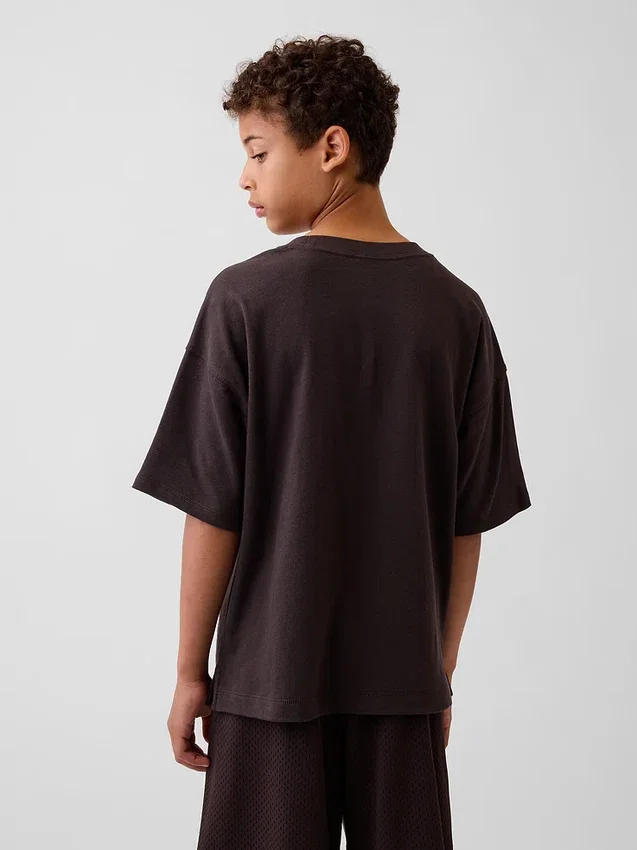 Παιδικό βαρύ oversized T-shirt