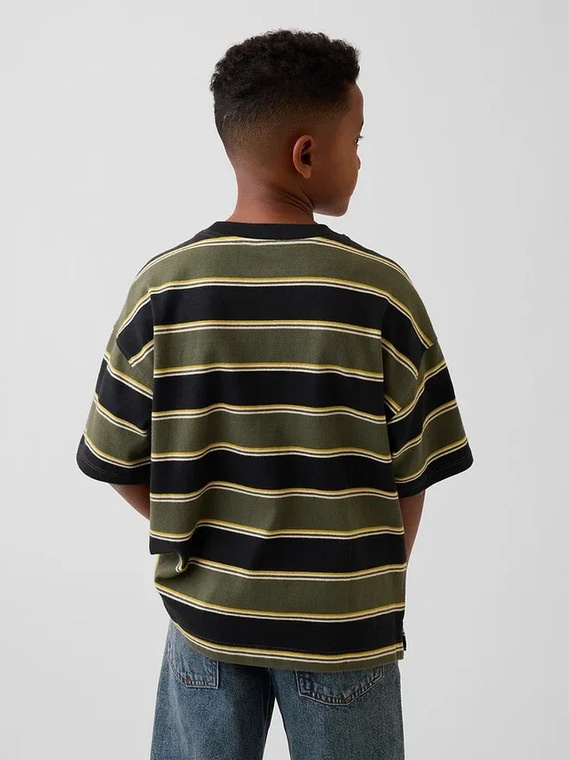 Παιδικό βαρύ oversized T-shirt
