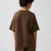 Παιδικό βαρύ oversized T-shirt