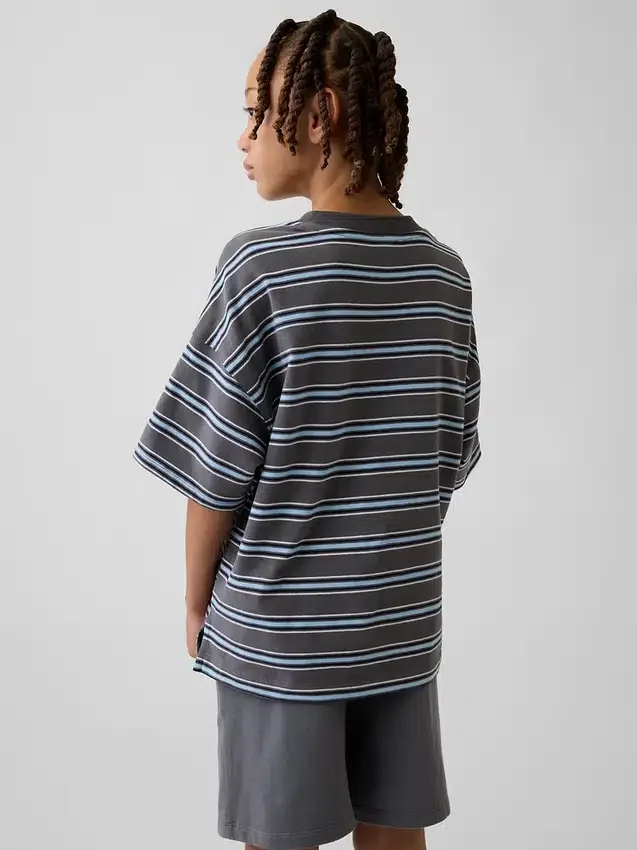 Παιδικό βαρύ oversized T-shirt