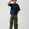 Παιδικό βαρύ oversized T-shirt