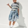 Παιδικό βαρύ oversized T-shirt