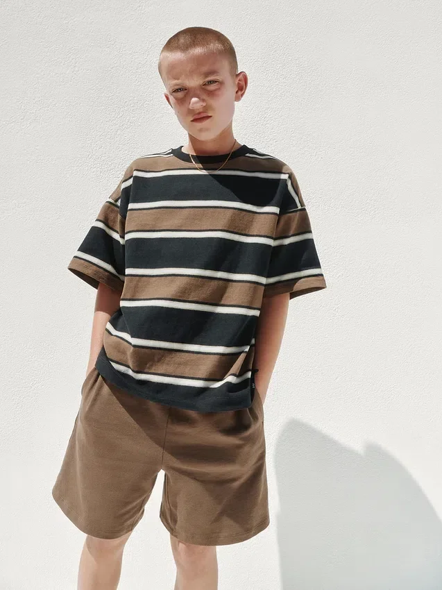 Παιδικό βαρύ oversized T-shirt