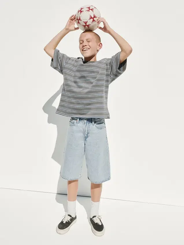 Παιδικό βαρύ oversized T-shirt
