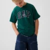 Παιδικό βαρύ T-shirt χαλαρής εφαρμογής με Gap Logo