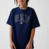 Παιδικό βαρύ T-shirt χαλαρής εφαρμογής με Gap Logo