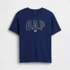 Παιδικό βαρύ T-shirt χαλαρής εφαρμογής με Gap Logo