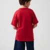 Παιδικό βαρύ T-shirt χαλαρής εφαρμογής με Gap Logo