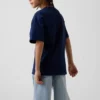 Παιδικό βαρύ T-shirt χαλαρής εφαρμογής με Gap Logo