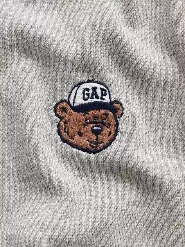 Παιδικό βαρύ T-shirt χαλαρής εφαρμογής με Gap Logo