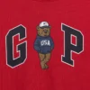 Παιδικό βαρύ T-shirt χαλαρής εφαρμογής με Gap Logo