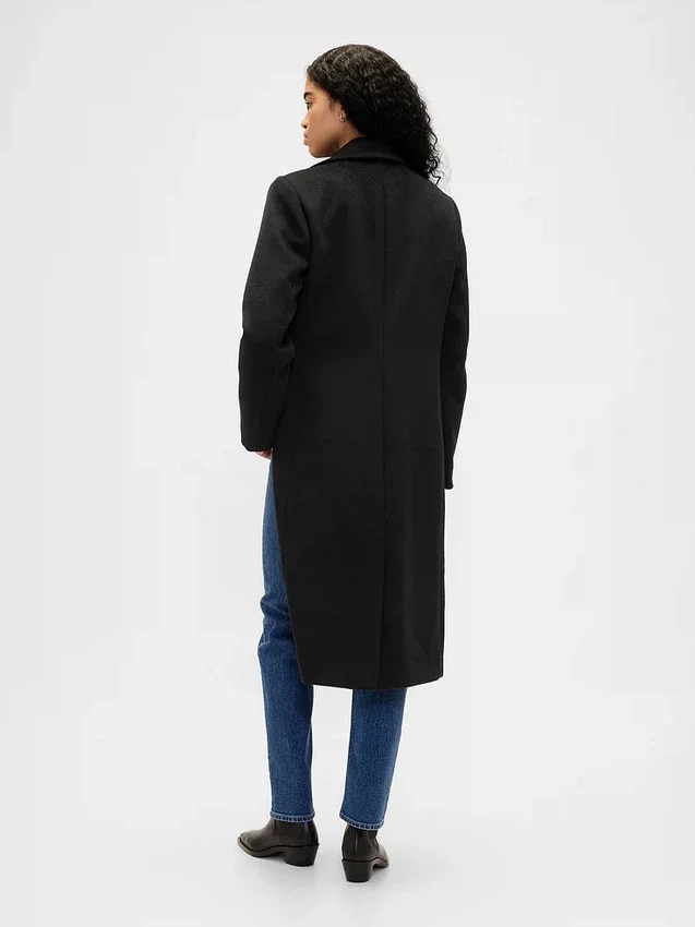 Παλτό Chesterfield από μείγμα μαλλιού