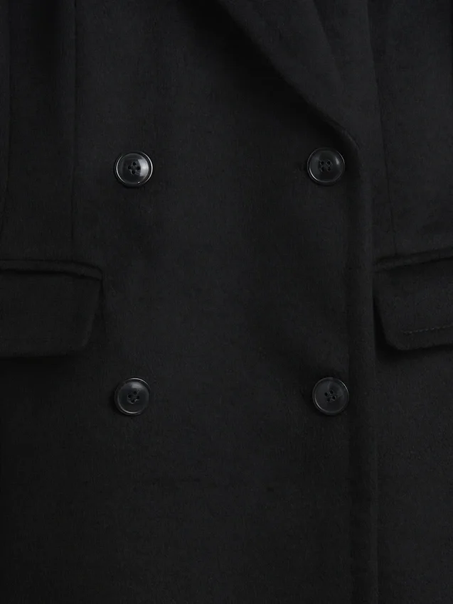 Παλτό Chesterfield από μείγμα μαλλιού