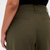 Παντελόνι Curvy 365 με πτυχές και ψηλή μέση