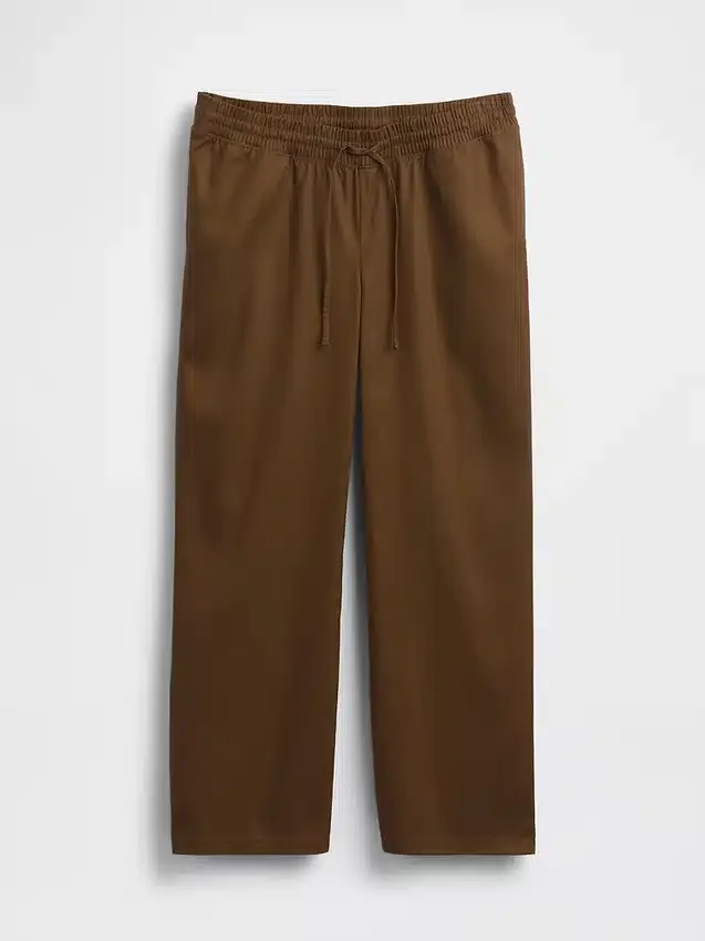 Παντελόνι εγκυμοσύνης από twill κάτω από την κοιλιά