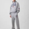 Παντελόνι φούτερ βαρέως τύπου Team USA για ενήλικες