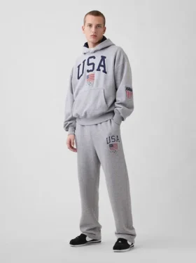 Παντελόνι φούτερ βαρέως τύπου Team USA για ενήλικες