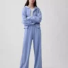 Παντελόνι φούτερ Vintagesoft Terry με φαρδιά πόδια