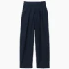 Παντελόνι GAP × Victoria Beckham με ψηλή μέση και πτυχωτό τόξο