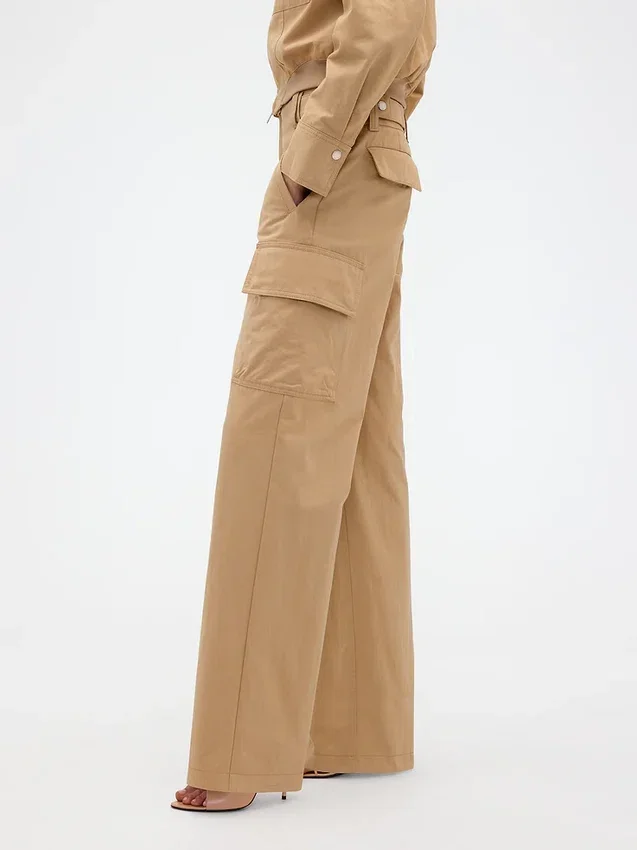 Παντελόνι καργκό υψηλής μέσης GAP × Victoria Beckham