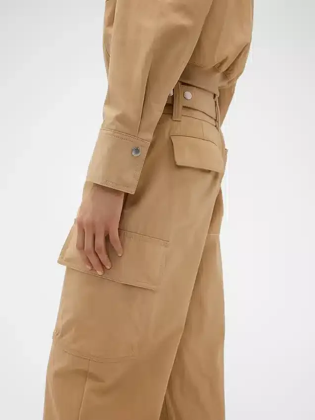 Παντελόνι καργκό υψηλής μέσης GAP × Victoria Beckham