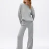 Παντελόνι με πλέξη Shaker-Stitch από CashSoft