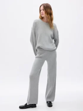 Παντελόνι με πλέξη Shaker-Stitch από CashSoft