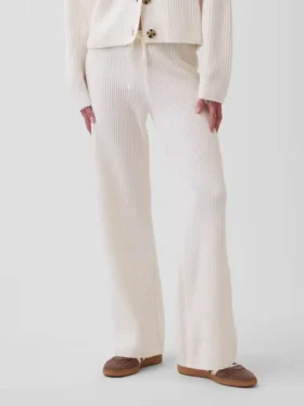 Παντελόνι με πλέξη Shaker-Stitch από CashSoft